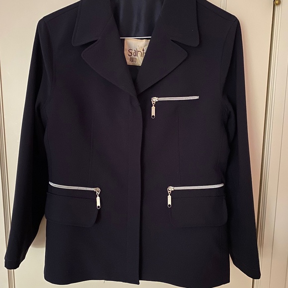 Navy blue jacket, EU size 48 - Picture 1 of 3